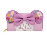Portefeuille - Loungefly - Disney Minnie Holding Flowers - Souple - 15x10cm - Femme