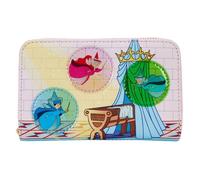 Portefeuille - Loungefly - Disney Sleeping Beauty - Cuir végétalien - 15x10cm - Zippé