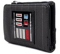 Portefeuille - Loungefly - Star Wars Dark Side - Darth Vader - Noir - Souple - Zippée