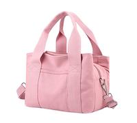 Portefeuille magique grande capacité, toile, sac à main décontracté, sac à main classe de travail porte-monnaie pour femmes grand, Rose, Taille unique
