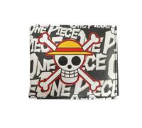 Portefeuille - Manga - One Piece - Tête de Mort - Noir - 22,7 x 9 cm - Licence Officielle