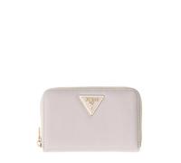 GUESS Portefeuille zippé Laurel II SLG Medium pour femme Ivoire
