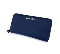 PORTEFEUILLE MICHAEL BLEU MARINE AZUR OR CUIR PORTE MONNAIE ORGANISEUR CARTE POCHETTE