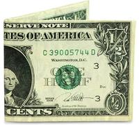 Portefeuille Mighty Ultra Fin Fort En Tyvek Dynomighty - Demi Dollar 10543