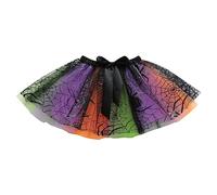 Portefeuille Mini Jupe Tutu pour Tout-petits Filles Halloween Anniversaire Fête Performance Jupe Bowkot Jupe à la Mode Shorts Bébé Filles 74, lilas, 4-6 ans
