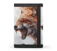 Portefeuille minimaliste à trois volets « Open Your Mouth Angrily » - Porte-cartes - Cadeau - Porte-monnaie - Portefeuille pour passeport - Style - Taille unique - Décontracté, Style :, Taille unique,