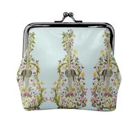 Portefeuille minimaliste léger avec impression de guitare pour l'école et le travail, trousse de voyage pour concerts