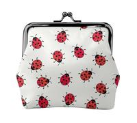 Portefeuille minimaliste léger avec motif moucheté infini pour l'école et le travail, Noir , Taille unique, Pochette à monnaie