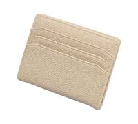 Portefeuille minimaliste pour femme - Portefeuille fin minimaliste - Portefeuille fin pour femme, Beige et jaune., Refer to description, Unisexe