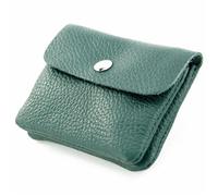 Portefeuille - Modamoda P09 - Cuir italien - Petit - Pétrole - Femme