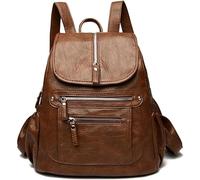 Portefeuille Multicouche Sac à Dos décontracté de Voyage de Voyage Dames bagpack spacieux Compartiment Principal et pochet de Bouteille d'eau intégrée Fanny Pack