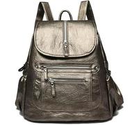 Portefeuille Multicouche Sac à Dos décontracté de Voyage de Voyage Dames bagpack spacieux Compartiment Principal et pochet de Bouteille d'eau intégrée Fanny Pack