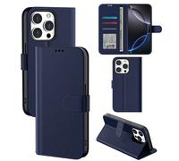 Portefeuille multifonctionnel noir/marron/bleu foncé/blanc compatible avec 11 12 13 14 15 Pro Max pour un usage quotidien, étui portefeuille compatible avec Samsung Galaxy A55 A54 A53 A52 A51 A14 A15