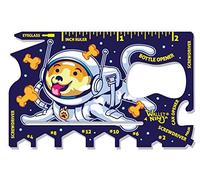 Portefeuille Ninja PETS: (Space Puppy, Robot Kitty): Outil multioutil 18 en 1 format carte de crédit - #1 Meilleures ventes au monde