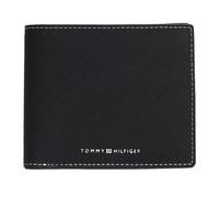 Tommy Hilfiger Portefeuille pour homme avec porte-monnaie en cuir AM0AM14248, Noir , Taglia Unica, Lifestyle