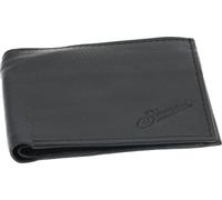 Portefeuille noir, motif "SIMSON-doux"