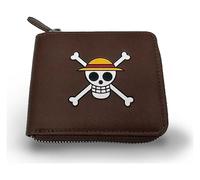 Portefeuille One Piece Homme Zip Skull Karactermania