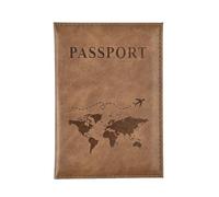 Portefeuille passeport familial Étui de passeport coloré en PU, couvertures , couverture protection voyage, porte-carte d'identité, crédit, accessoires Pour voyages d'affaires, voyages(Color 6)