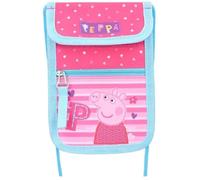 Portefeuille - Peppa Pig - Junior - 18 x 11 cm - Polyester - Bleu/Rose