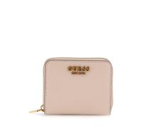 Petite Maroquinerie Guess LAUREL SLG SMALL ZIP AROUND pour Sacs T.U Beige