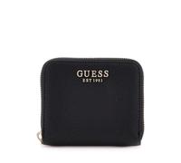 Portefeuille petit zip femme Guess Laurel II Beige TU