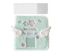 Portefeuille photo - Couverture en peluche 180 g | Album photo design aile pour, jeunes, adolescents, fils, filles, amis de la famille, avec 2 couvertures et 10 pagins