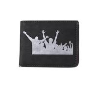 Portefeuille photo personnalisé pour homme, portefeuille en cuir gravé, cadeau pour petit ami, mari, anniversaire, fête des pères, Noël, Noir , leather wallet, Moderne