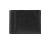Piquadro - Portefeuille Noir Unisexe Cuir Lisse Bleu - Femme - Accessoires - Noir - Taille: ONE Size