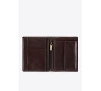 Portefeuille pliant en cuir pour homme Wittchen, grand modèle, marron naturel