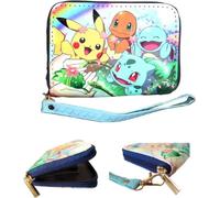Portefeuille Pokémon pour enfants avec boucle et mousqueton