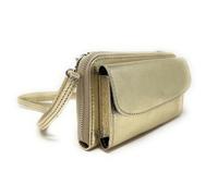 Portefeuille porte-monnaie tendance en cuir doré - OH MY BAG - CITY Or pale - Femme - Tendance