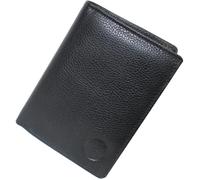 Portefeuille - Portefeuille Cuir - Portefeuille Carte - Porte feuille Noir Frederic Johns - Portefeuille Cuir véritable