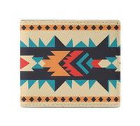 Portefeuille pour cartes et pièces de monnaie pour homme imprimé amérindien pour un usage quotidien et tient dans n'importe quelle poche avec facilité, style, taille unique, Style :, Taille unique