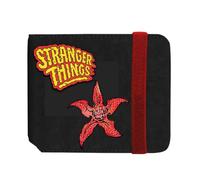 Portefeuille pour Enfant Stranger Things en Similicuir avec Design rétro | Portefeuille avec Compartiments pour Fans de la série