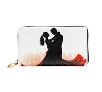 Portefeuille pour femme aquarelle de Hawk assis dans l'arbre - Grande capacité - Porte-cartes de crédit - Fermeture éclair - Pochette de voyage pour femme, Ballroom Dance, Taille unique, Classique