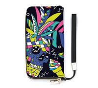 Portefeuille pour Femme avec Porte-Cartes Movie Element, Pochette élégante en Cuir avec dragonne