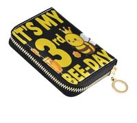 Portefeuille pour femme avec porte-cartes RFID It's My 3rd Bee Day 3 ans