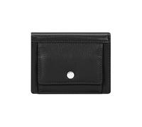 Gallantry, porte-monnaie féminin élégant et raffiné, noir