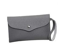 Portefeuille pour femme - Grand format - Rose - De nombreux compartiments - Mignon - En cuir - Protection RFID - Mini enfants et filles - Avec compartiment pour téléphone portable - Format paysage