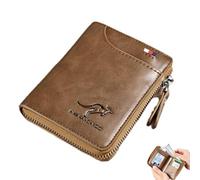 Portefeuille pour homme - Porte-cartes en cuir multifonction, accessoire