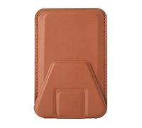 Portefeuille pour téléphone portable - 2 en 1 - En cuir - Support magnétique pour bureau et voyage - Support polyvalent pour le travail, la maison et les cadeaux pour hommes, femmes, frères