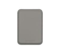 19twenty8 Porte-carte MagSafe Collection ICON anti-rayures pour iPhone Gris