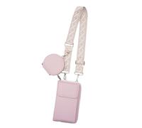 Portefeuille pour téléphone portable, sac à main réglable pour téléphone portable 2024 - Petit sac à main en cuir synthétique, sac de poitrine pour la fête des mères, Noël, les anniversaires, le