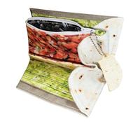 Portefeuille pour tortilla - Élégant et multifonctionnel - Pochette burrito réaliste avec fermeture éclair - Idéal pour ranger des espèces secrètes et les voyages, l, Refer to description, Unisexe
