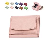 Portefeuille préliminaire avec pochette pour pièces de monnaie, 2024 nouveau cuir véritable avec blocage RFID, organiseur de poche, portefeuille pliable unisexe anti-fraude, portefeuille de poche