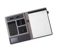 Portefeuille professionnel en cuir PU pour curriculum vitae, tablette, téléphone