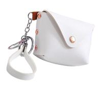 Portefeuille PU Keychain pour Femmes Pochettes de Bracelet Small Coin Purse pour Faire du Shopping et Voyager à la Mode.