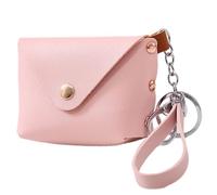 Portefeuille PU Keychain pour Femmes Pochettes de Bracelet Small Coin Purse pour Faire du Shopping et Voyager à la Mode.