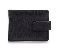 Portefeuille rabat avec patte Homme Noir