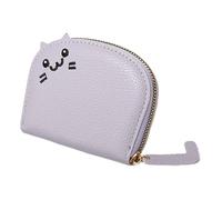 Portefeuille sacs de mouillage - Échange de pièces en cuir PU avec fermeture à glissière, portefeuille pour femmes et filles | Sac de support de carte portable, étui de carte de crédit de chariot